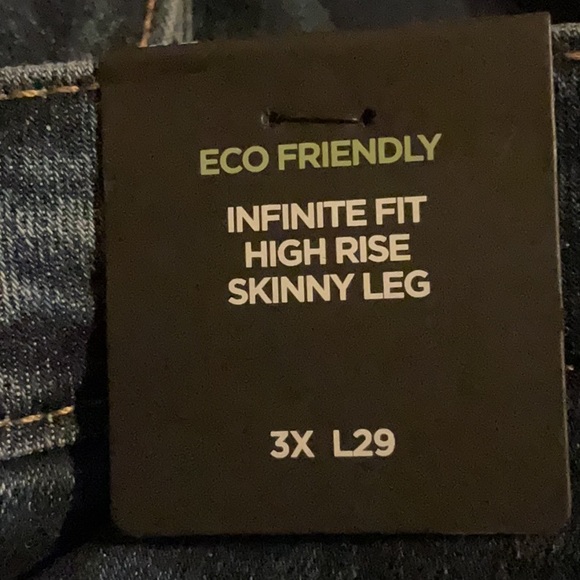Silver Infinite Fit High Rise Jeans - Picture 5 of 10